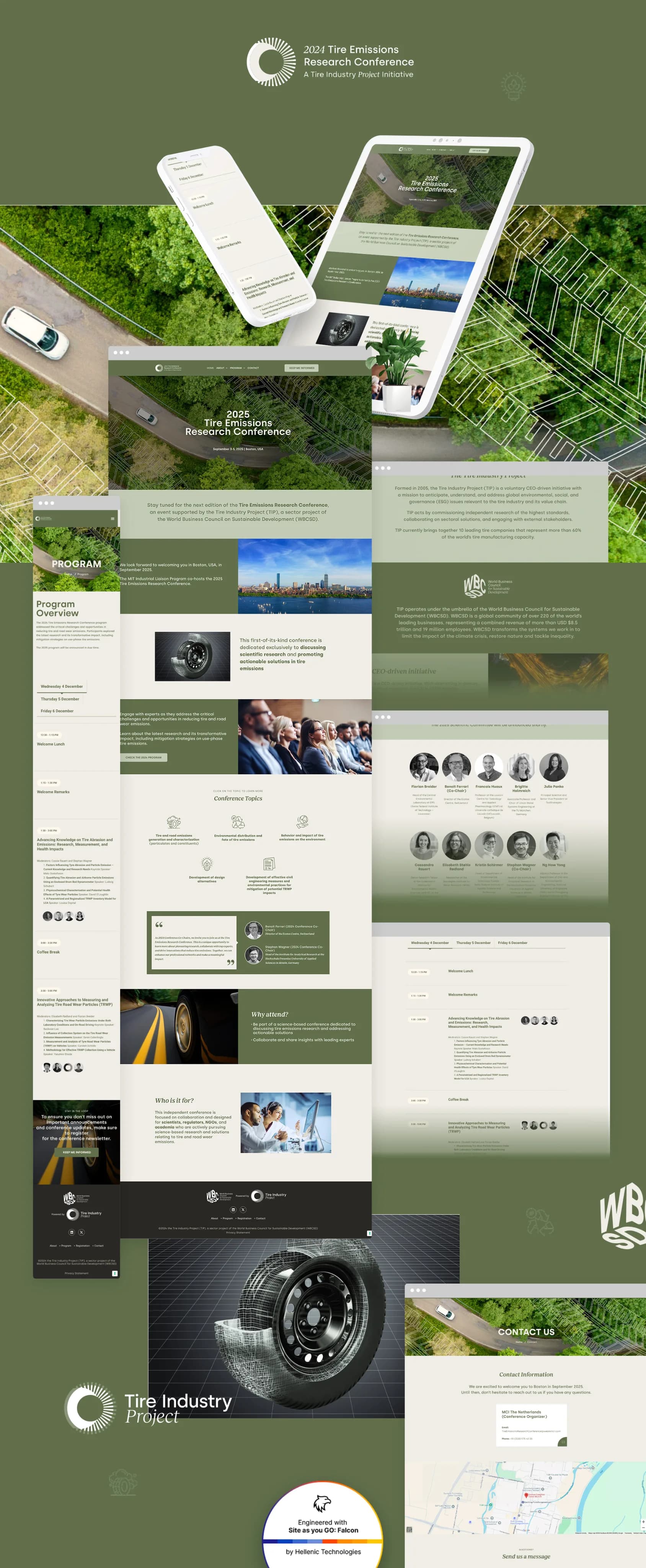 Tire Emission Research Conference project cover
