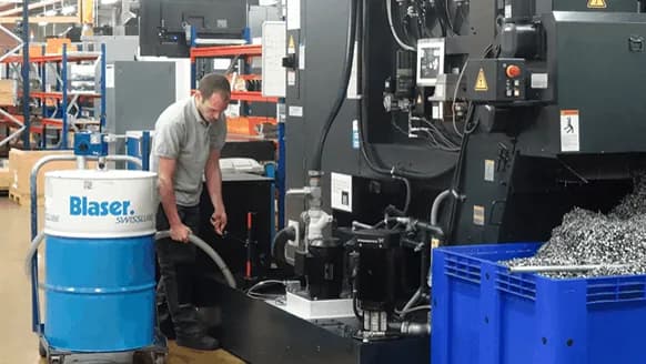 Metalworking — performance visual