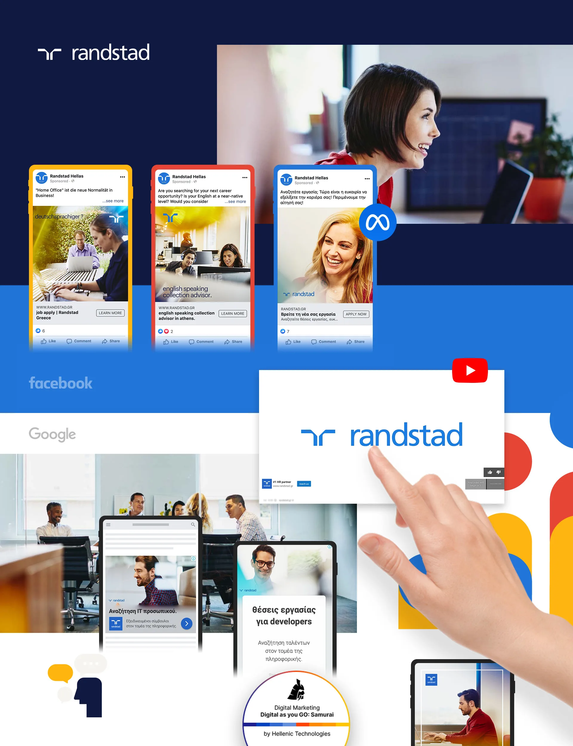 Randstad · κάλυψη έργου